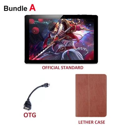 Bundle A Новое поступление 10,1 ''ips Onda V18 Pro Android 7,0 Tablet PC 2560*1600 retina Экран Allwinner A63 4 ядра 3 Гб Ram, 32/64 ГБ Rom, определение - Комплект: Bundle A
