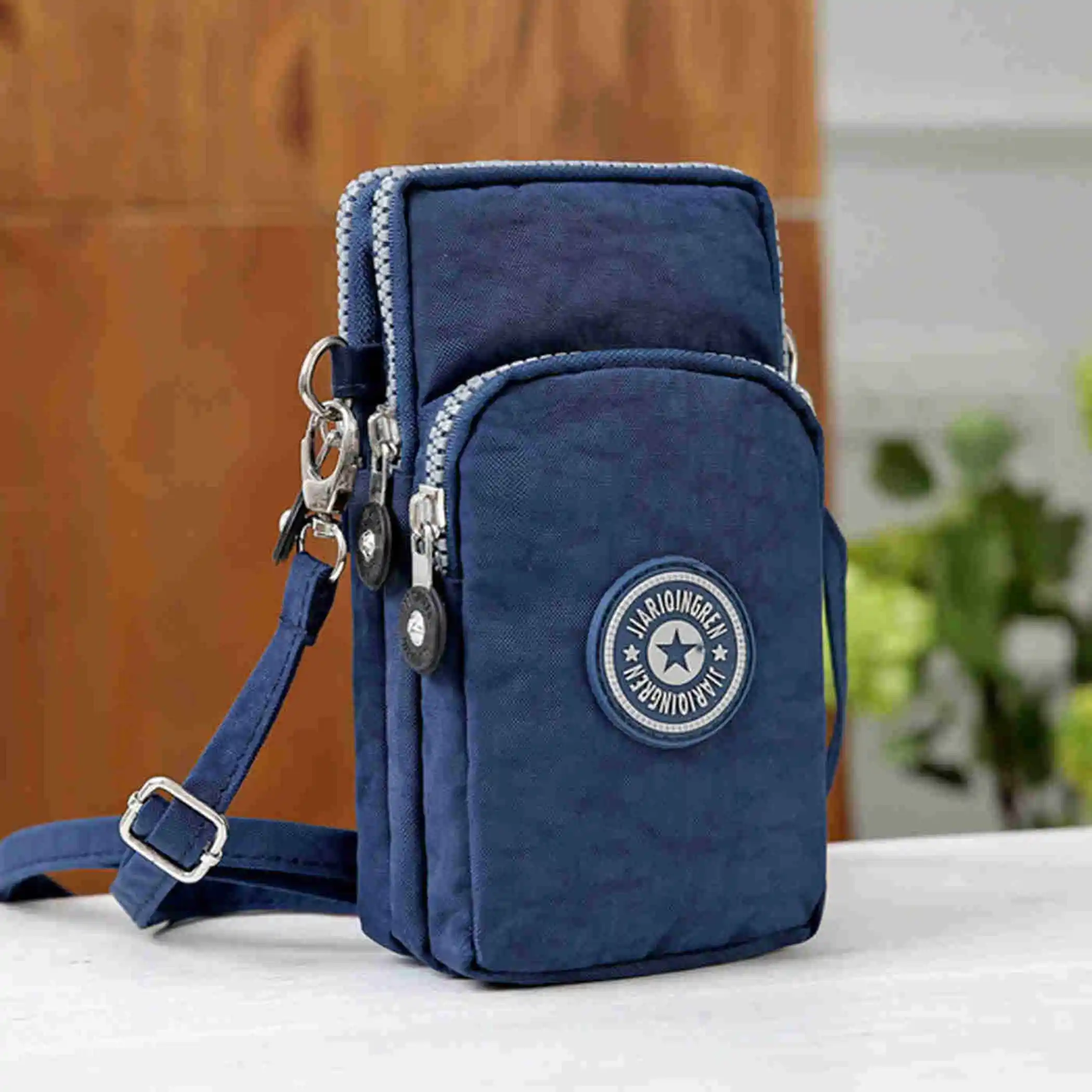 Универсальный спортивный кошелек, сумка для мобильного телефона для iPhone XS, samsung, S9, huawei, портативная карманная сумка, сумка на плечо - Цвет: 1