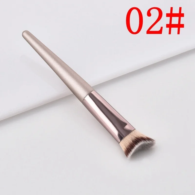 ZZ-10-A-1 1 шт., модные женские кисти, деревянная основа, косметика для бровей, матовая кисть для теней, инструменты для макияжа, набор кистей Pincel Maquiagem - Handle Color: ZZ-10-A-1