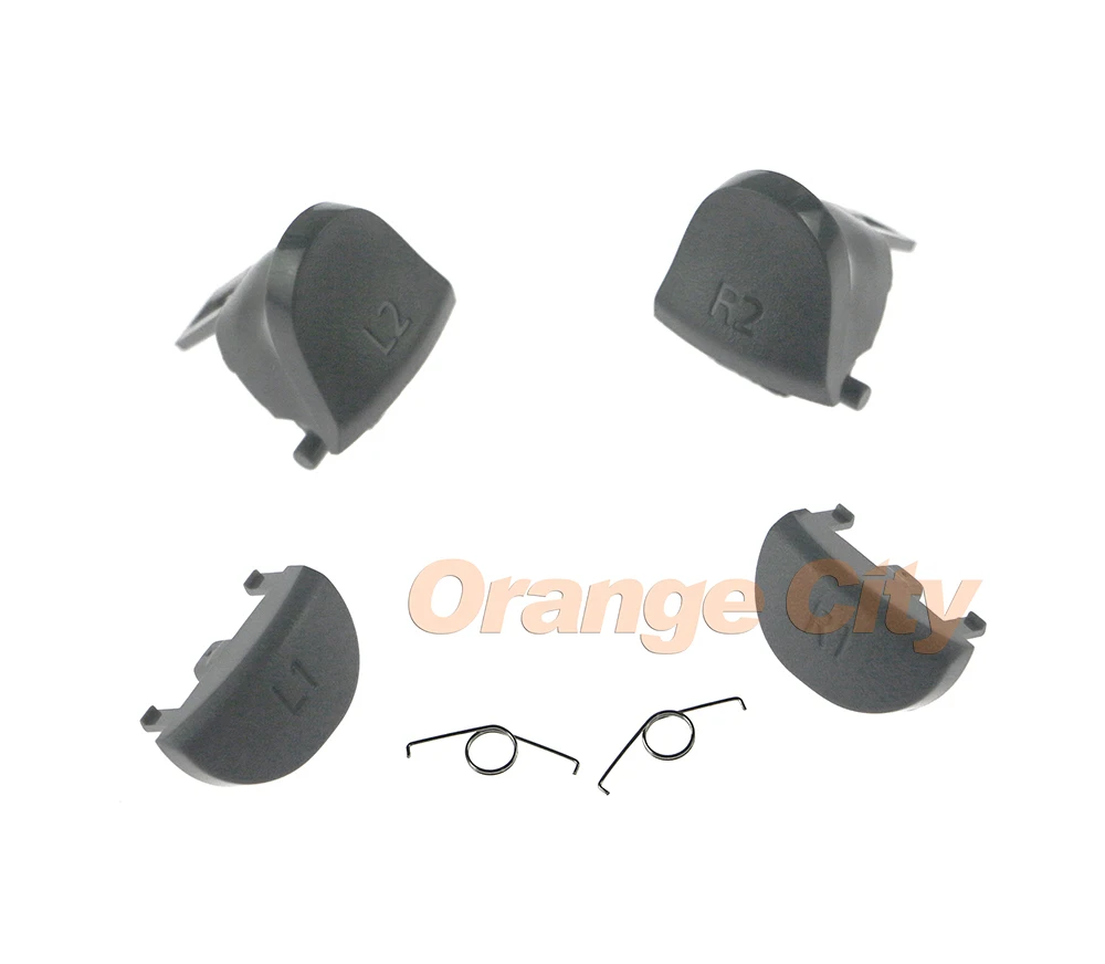 OCGAME 2 комплекта Замена JDS 040 JDM контроллер L2 R2 L1 R1 пружины для PS4 кнопки