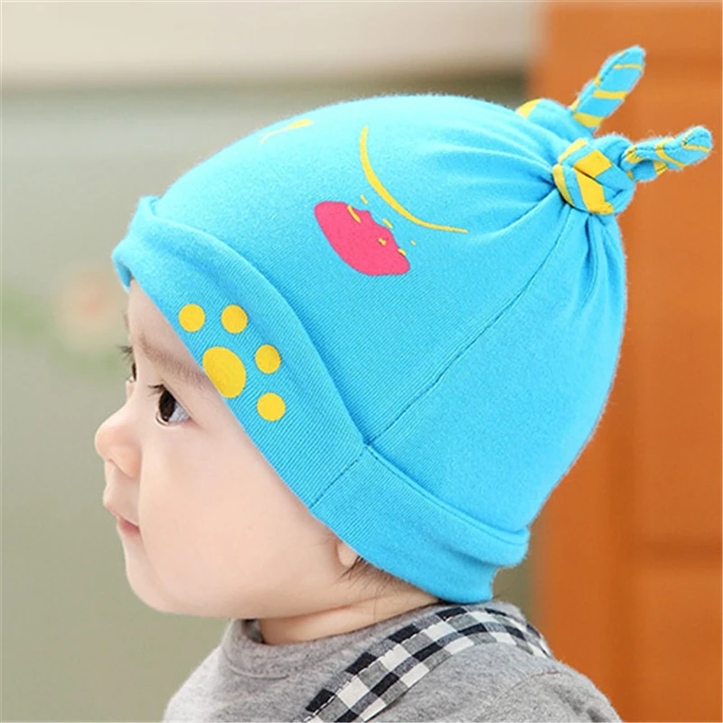 2016 New Spring Autumn Newborn Baby Cotton Sleeping Beanie Hat | Тематическая одежда и униформа
