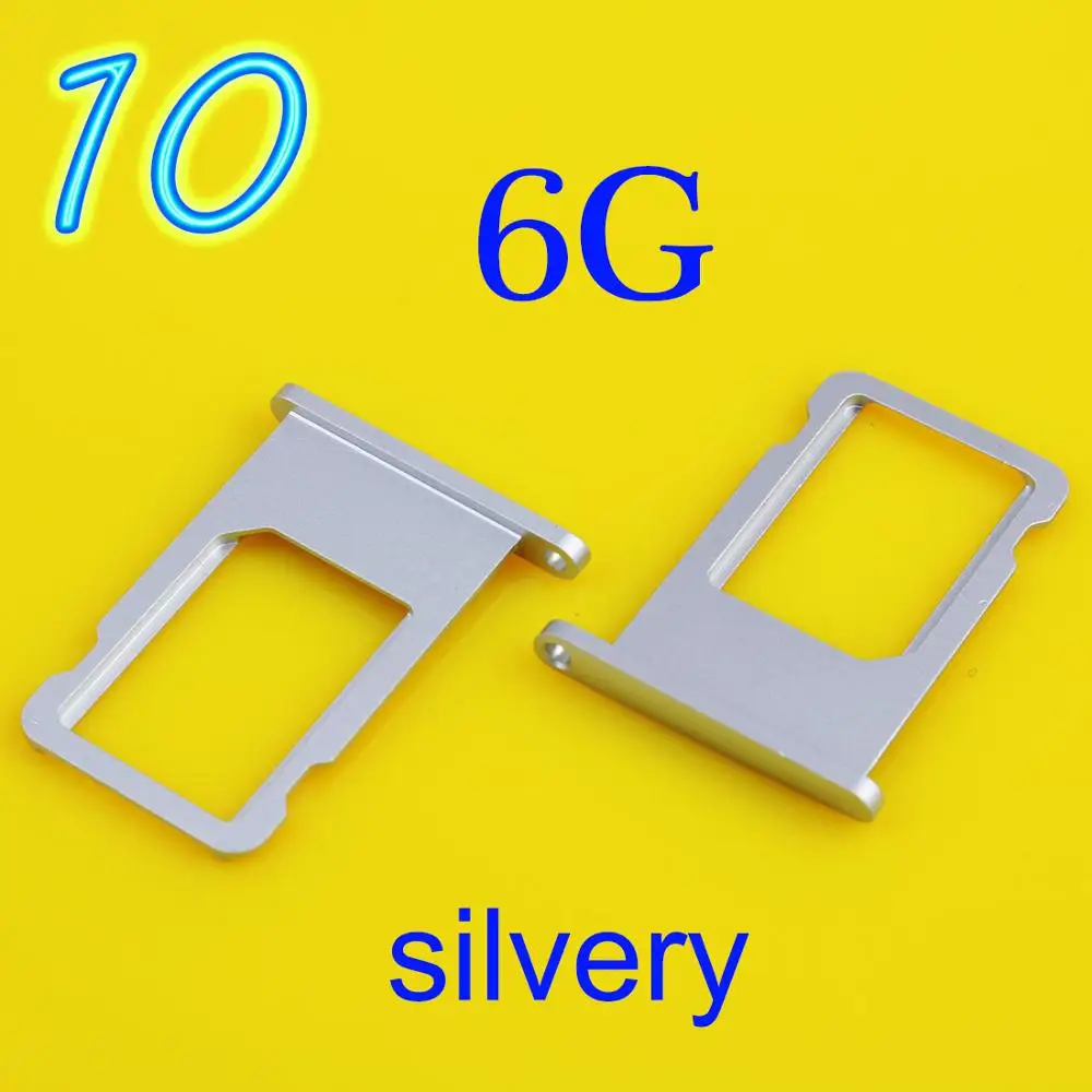 Держатель лотка для карт Micro SIM, замена слота для Apple, серебро, золото, для iphone 4, 4, G, 4S, 5, 5, 5S, 6, 6plus, 6s, 6s, plus, 7, 7plus - Цвет: No10
