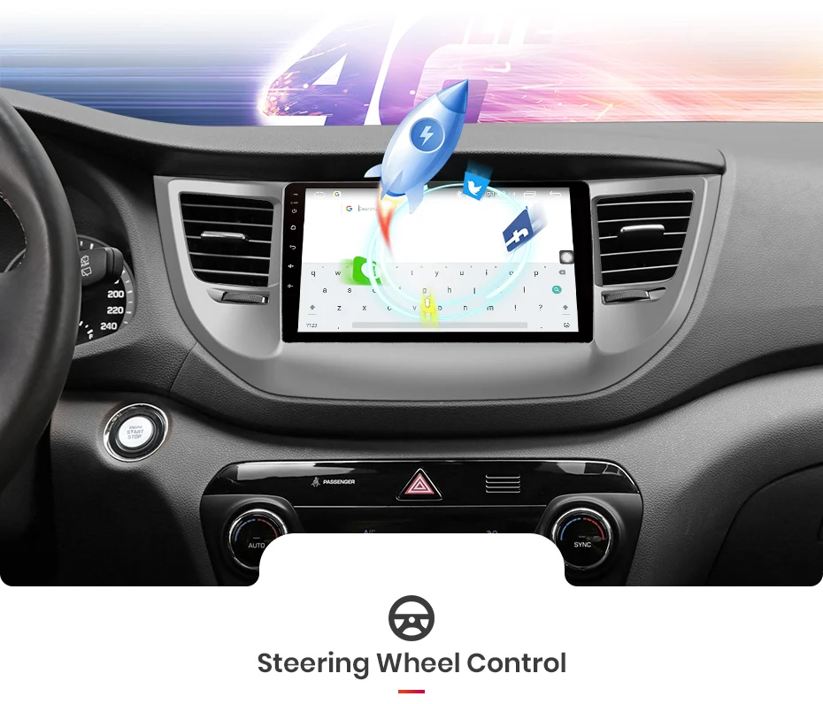 Junsun 4G+ 64G CarPlay DSP Android 8,1 автомобильный Радио Мультимедиа Стерео Аудио плеер gps 2 Din для hyundai Santa Fe 2 2006-2012 без DVD