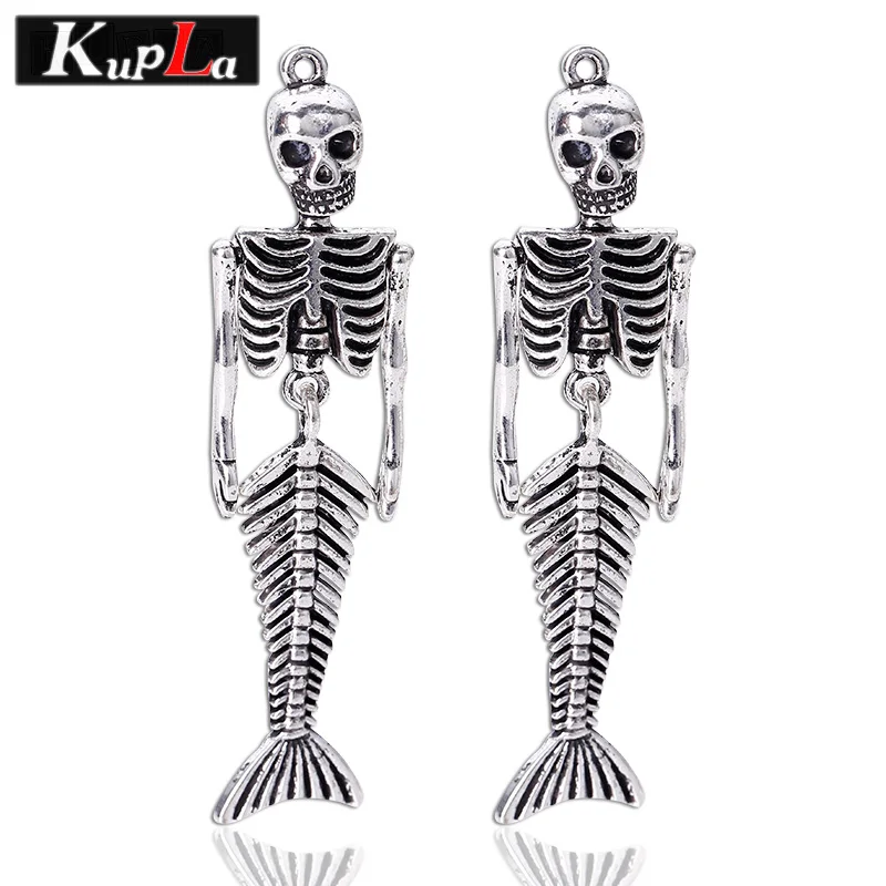 Купла подвеска с русалкой DIY ручной работы череп для изготовления ювелирных