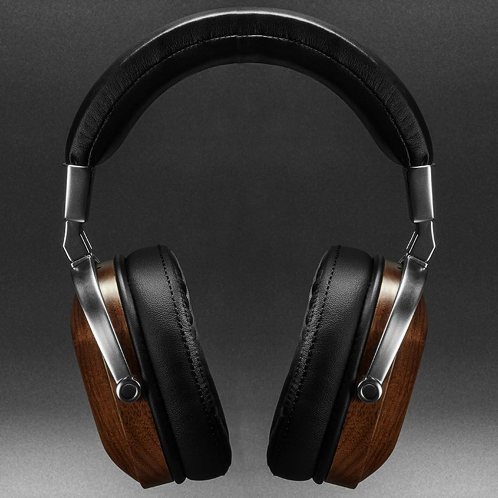 BLON B8 HiFi наушники BossHiFi деревянные металлические наушники черная гарнитура из красного дерева с водителем из Бериллиевого сплава и белковой кожей