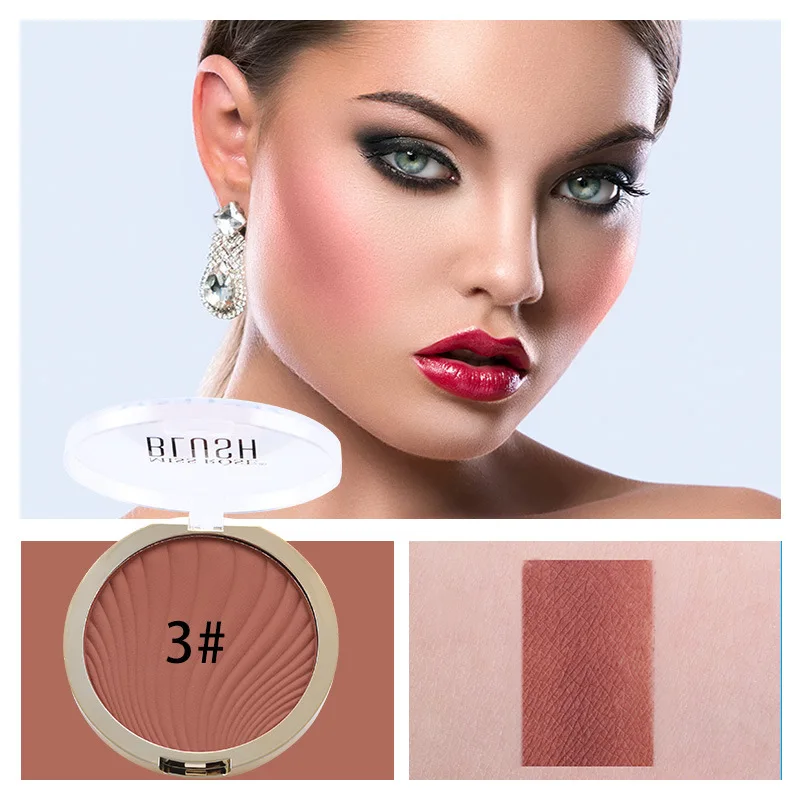MISS ROSE, 6 цветов, Минеральные Румяна для лица, пудра, пигмент, румяна, пудра, профессиональная палитра, контурные тени для лица, косметика TSLM1
