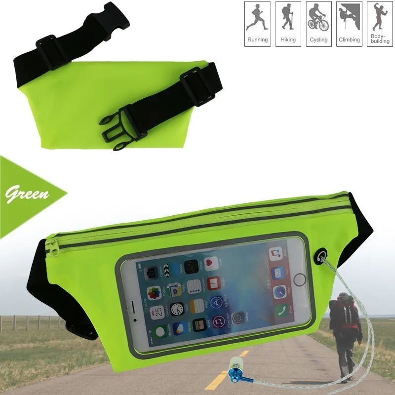 Универсальный набедренный чехол для бега Водонепроницаемая спортивная сумка