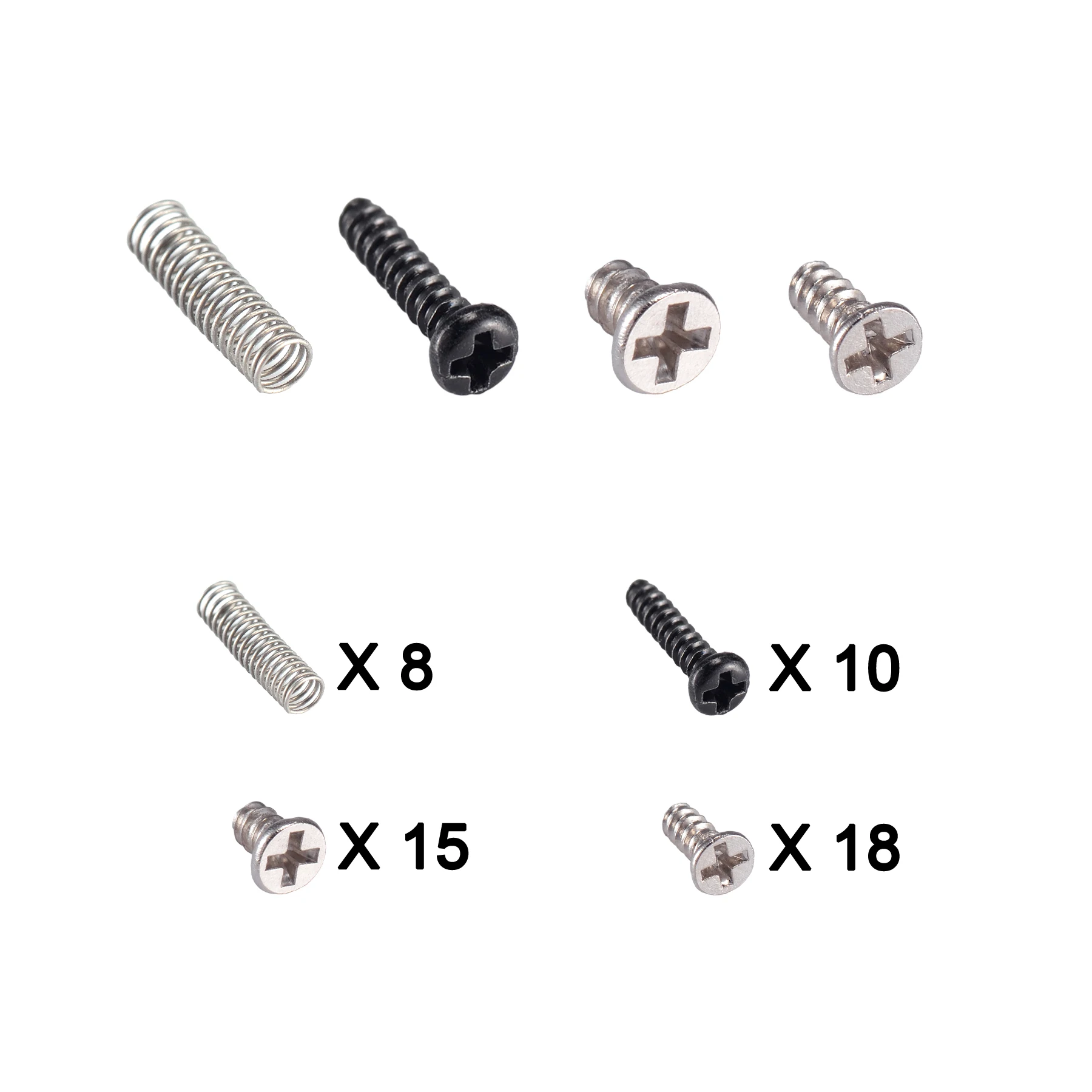 

eXtremeRate 51pcs Full Set Replacement Part Screws Screw For Nintendo Switch Joy Con