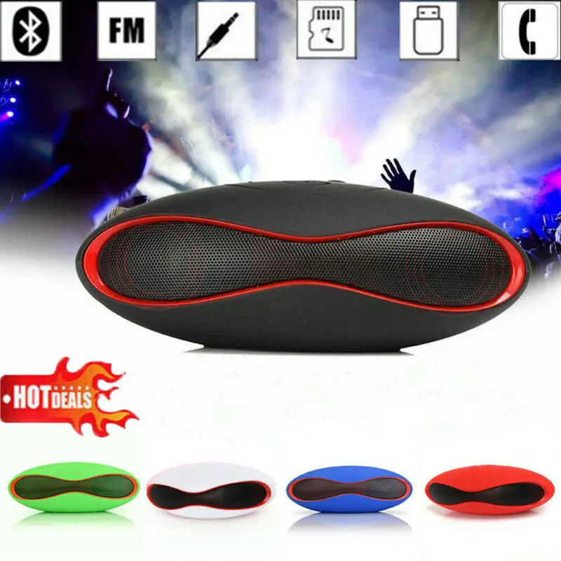 Новый беспроводной Bluetooth динамик портативный водонепроницаемый бумбокс Hi Fi