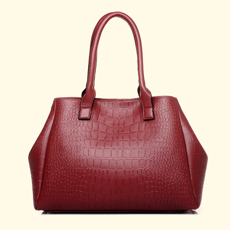 2018 новый дизайн каменная кожа Женская сумочка набор из 5 предметов женские сумки