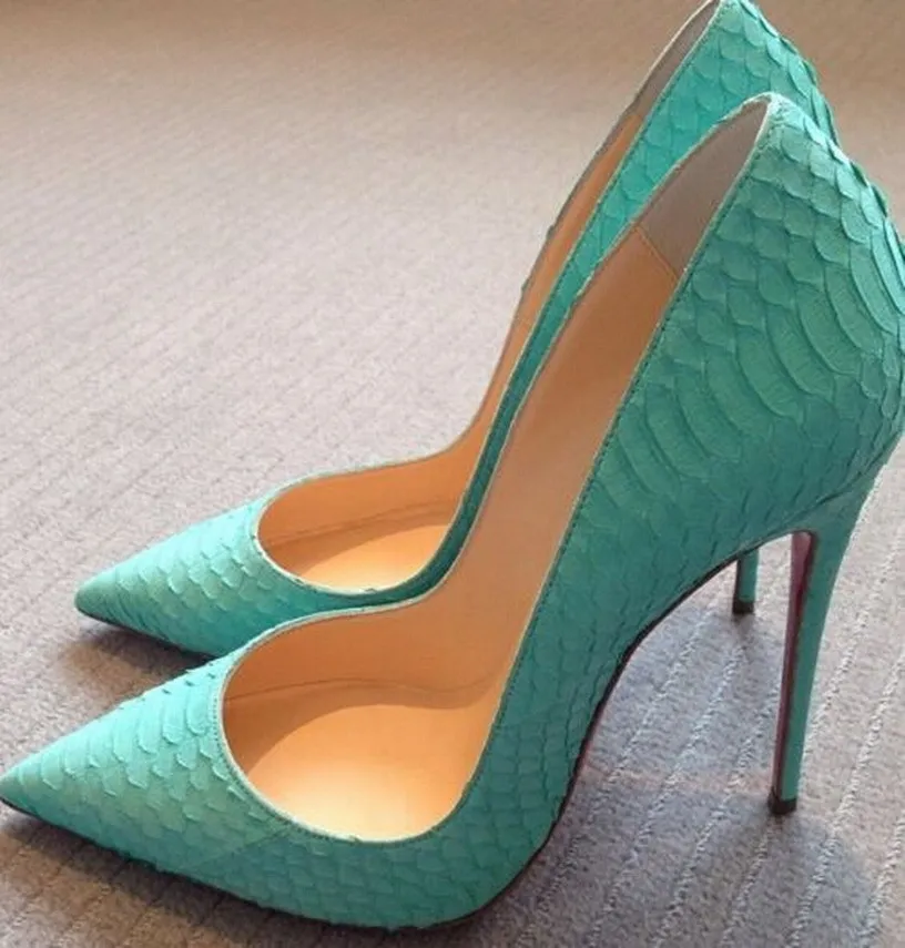 Turquoise high heels Clearance