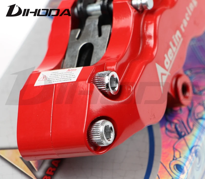 Adelin ADL 6 суппорты тормоза мотоцикла кованых поршней алюминия для Honda Yamaha Kawasaki