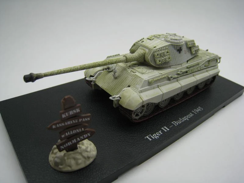 Супер Значение 1/72 немецкий Король тигр тяжелый танк Budapest 1945 Готовая модель