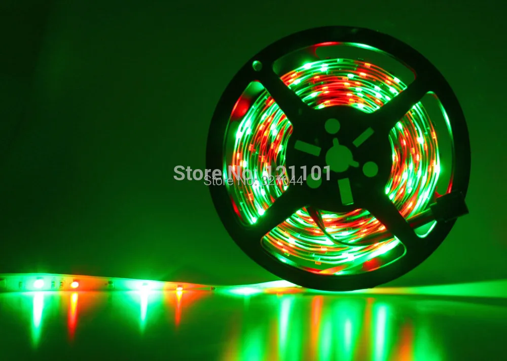 10 м/лот гибкая светодиодная лента 3528 SMD 12 в 60 LED/m не Водонепроницаемая IP44