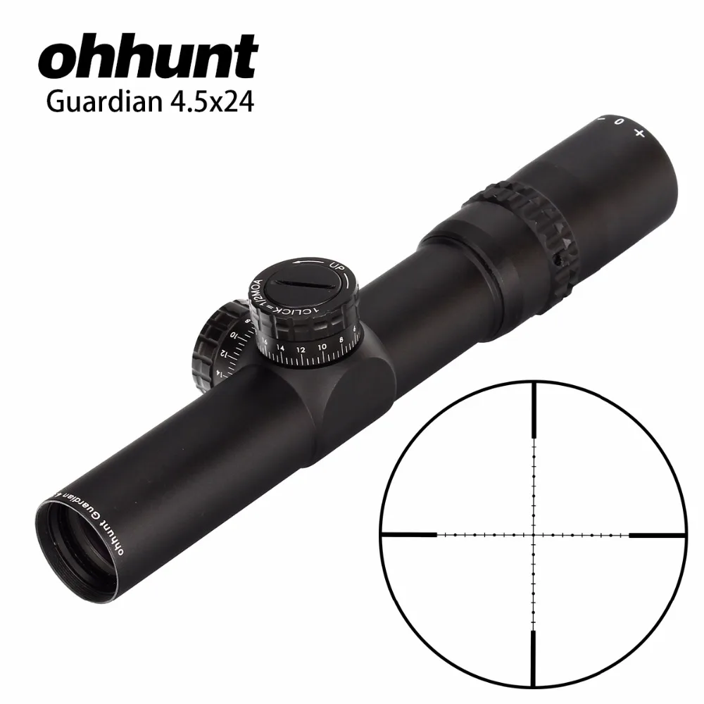 Ohhunt Guardian компактный охотничий прицел 25 4 мм или 30 трубка тактическая Оптика Fogproof