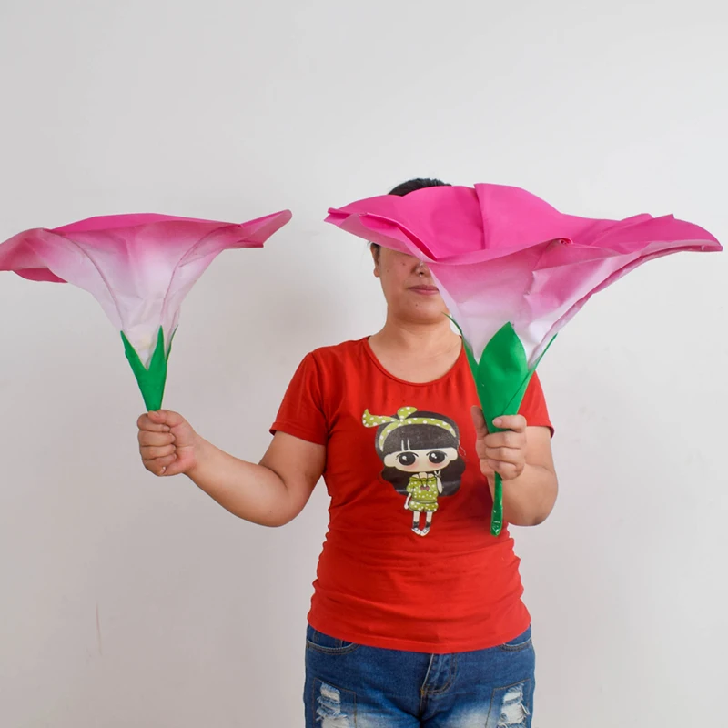 Реквизит для танцев Morning Glory представление в детском саду Prop Hand Take FLOWER Sports встреча