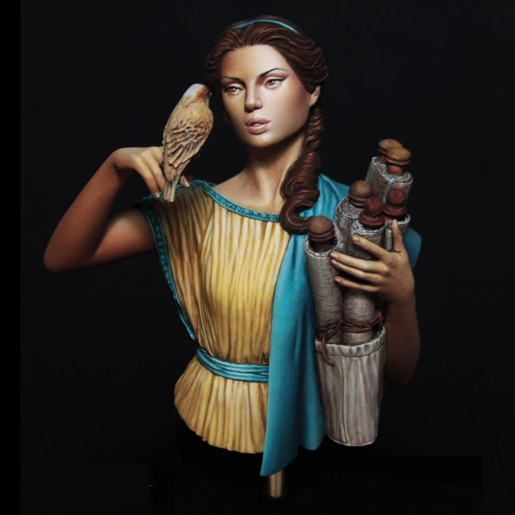 1/10 Hipatia модель бюст из смолы GK историческая тема несобранный и Неокрашенный
