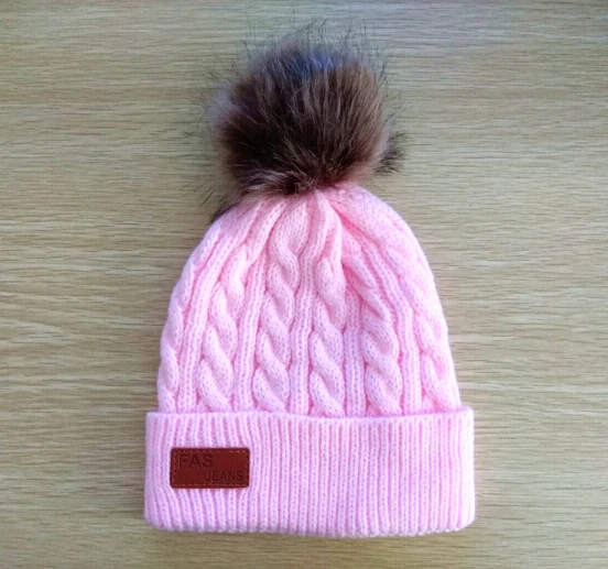 Детская зимняя теплая плюшевая шапка для девочек | одежда и обувь