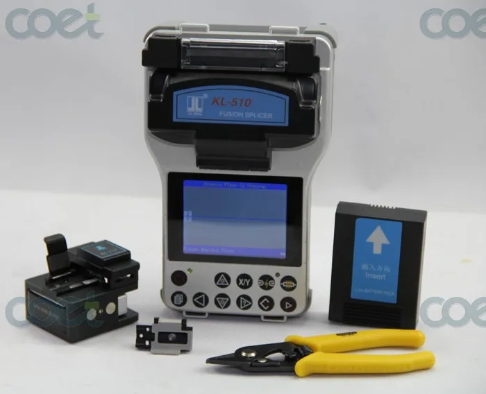 

fiber optic splicing machine Jilong KL-510E fusion splicer with fiber cleaver
