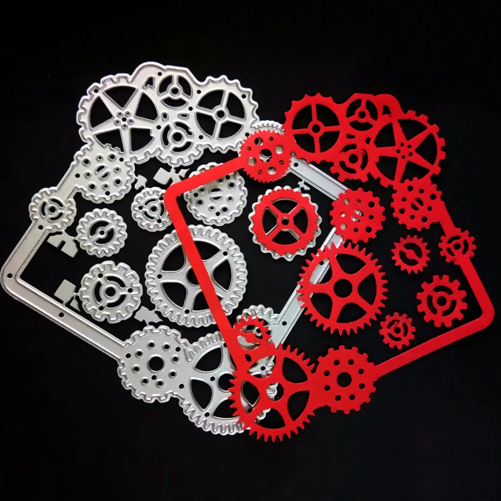 Горячая передача металлические Вырубные трафареты для DIY скрапбукинга/фото