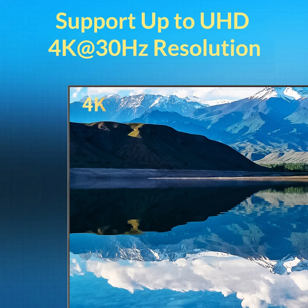 Unnlink HD mi сплиттер 1X4 UHD4K@ 30 Гц FHD1080P60 HD mi 1 в 4 светодиодный смарт-ТВ Монитор Проектор mi box3 ps4 xbox one компьютер
