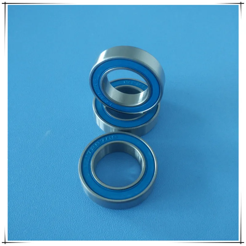 

Free shipping 17287-2RS hybrid ceramic deep groove ball bearing 17*28*7mm