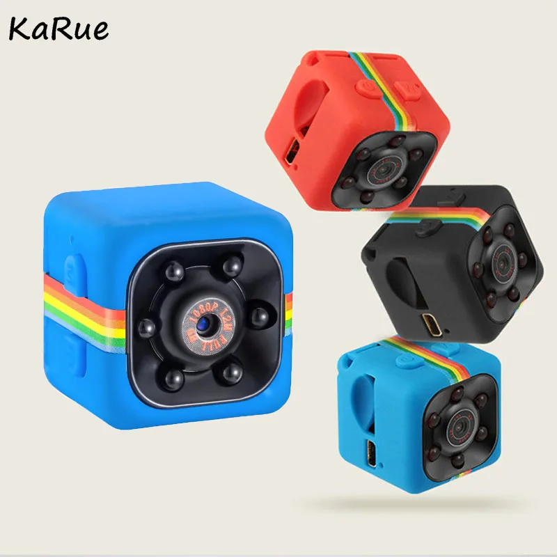 Karue Colorfull SQ11 цифровой видеорегистратор HD 1080P мини-камера DV ИК видеокамера ночного видения 140 градусов широкий объектив DVR