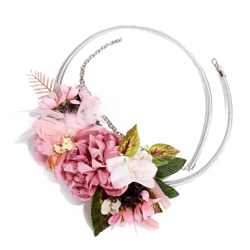 Нежный ремни в цветочек с цветочным узором винтажном стиле пояс для женщин