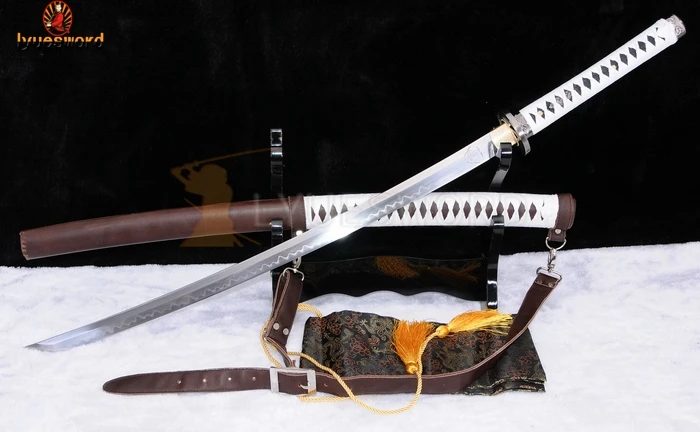 Love The Walking Dead Sword Michonne's Katana Zombie Killer острое лезвие ГЛИНА ЗАКАЛЕННОЕ T10 углеродистая