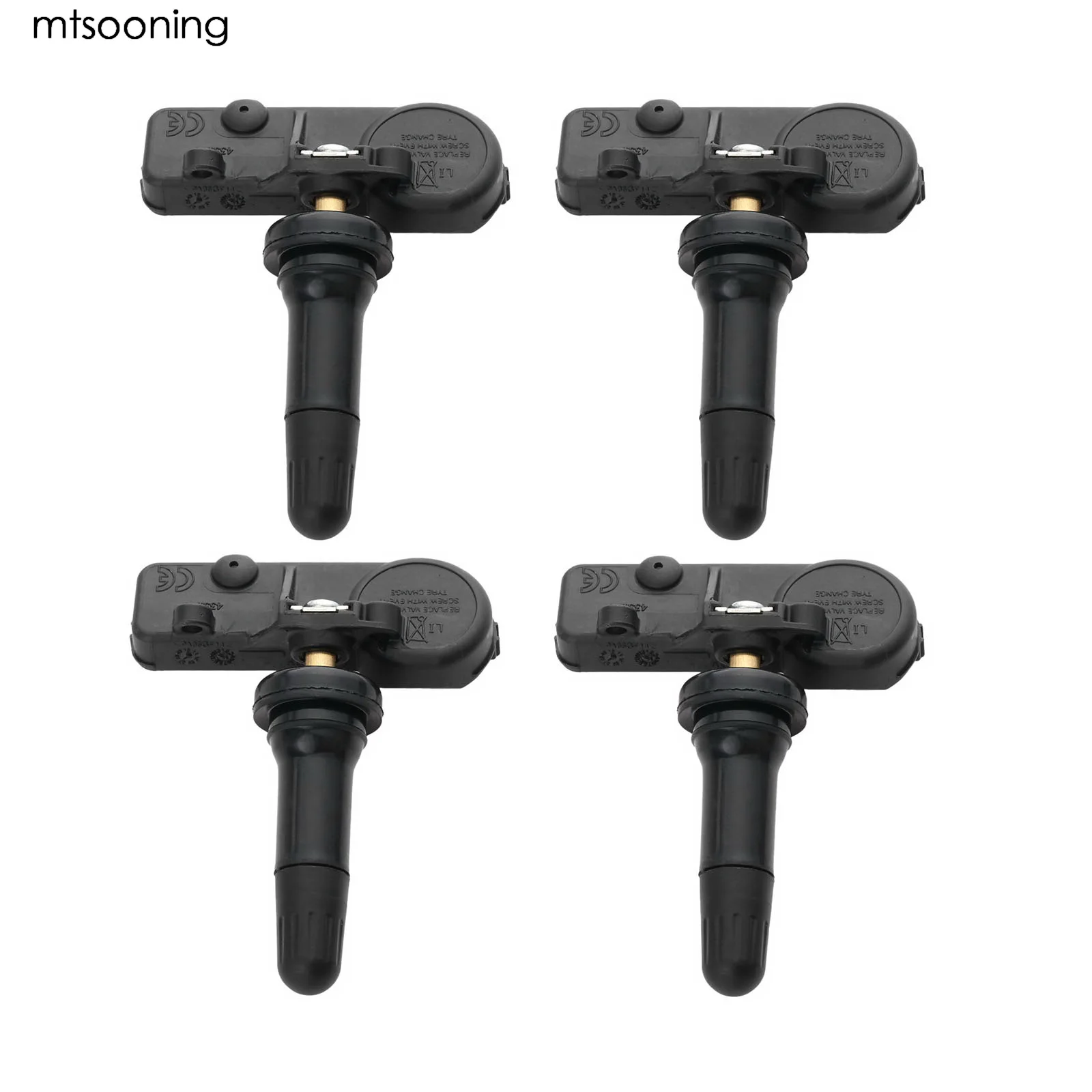 Mtsooning 4 шт. датчик давления в шинах TMPS 52933 2V100 433 МГц Новинка для 2012 2013 2014 2015 2016 Kia Soul