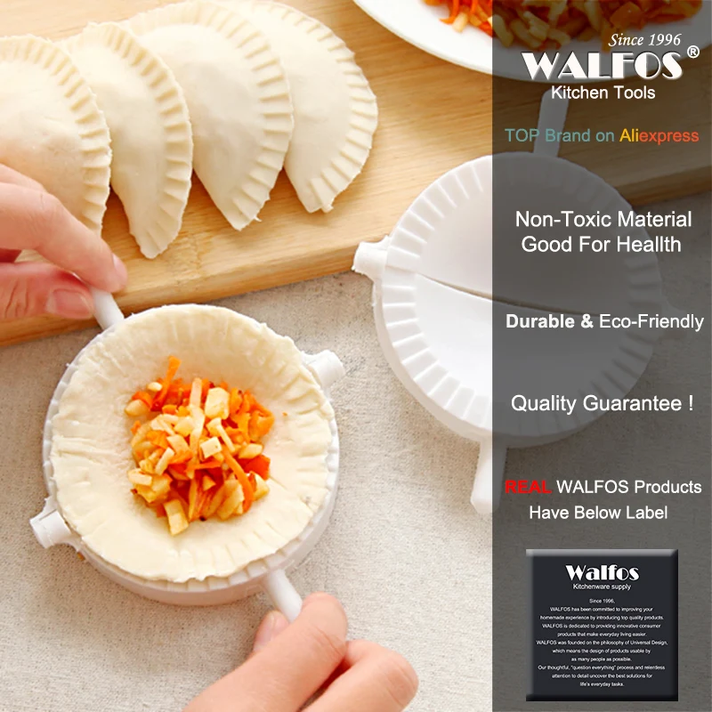 WALFOS 3 шт./компл. пищевые пластиковые формы пресс для теста Равиоли форма