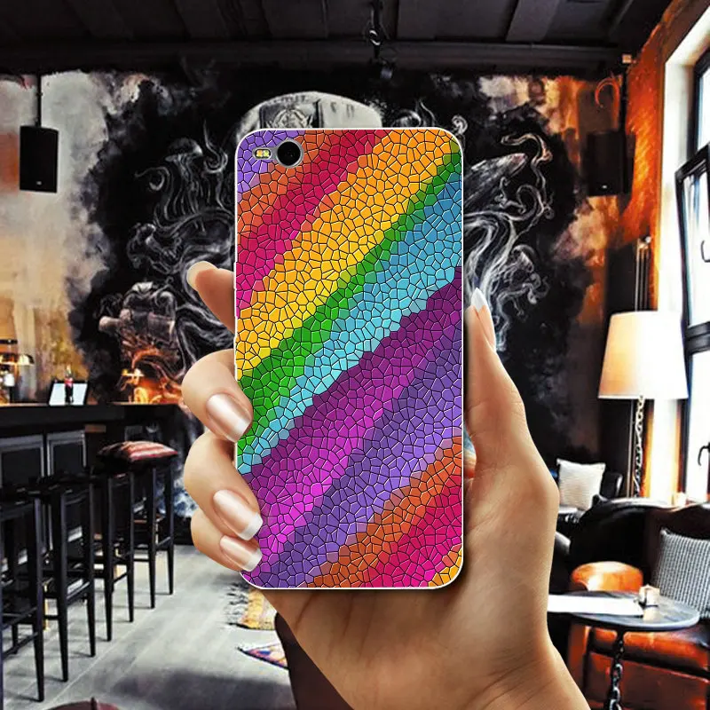 Graffiti Art Stripes Colorful Soft TPU Mobile Phone Cases for HTC One M7 M8 M9 M10 E9 Plus U11 A9 Desire 530 630 626 628 816 820 |
