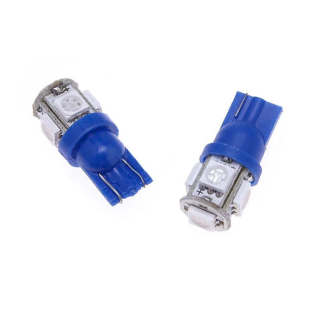 YSY 20 шт. T10 5050 5SMD светодиодный t10 194 168 W5W автомобильный боковой клиновидный задний