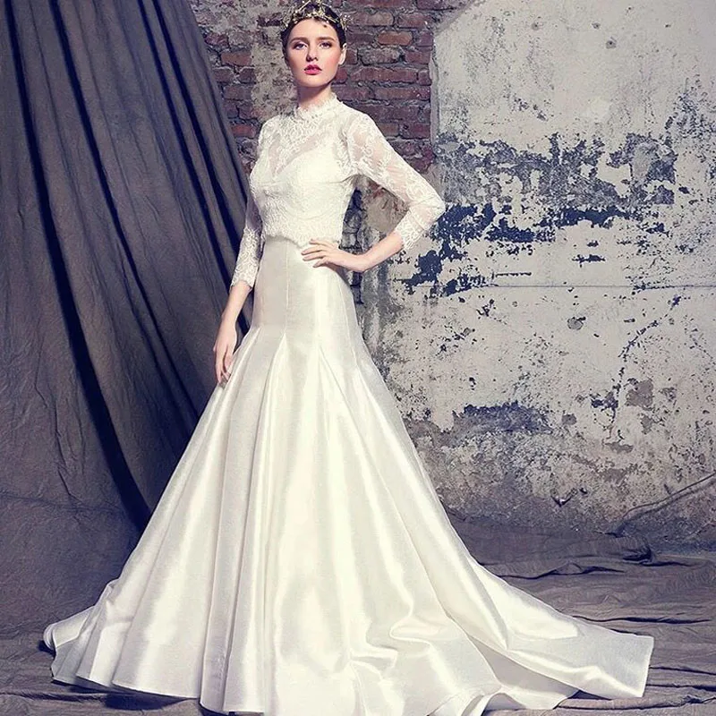 

IVORY Formal Mermiad Satin Puffy Maxi Skirt Custom Made Elegant Evening Prom Party Occasion High Quarlity Long CHIC Skirts SAIA