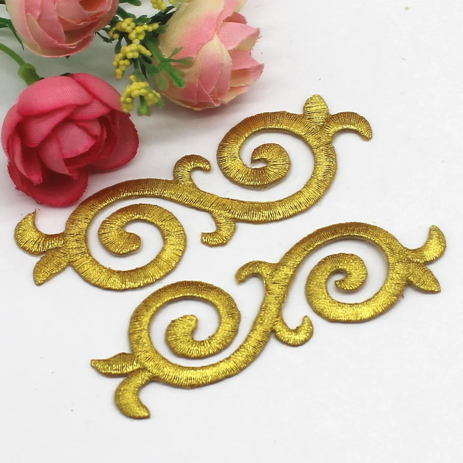 5 пар/партия Кружевная аппликация 9 х3 см|lace applique|iron on laceapplique lace |