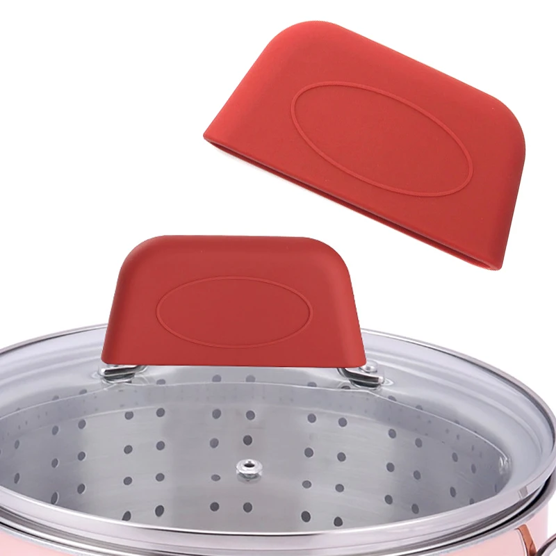 1 Set Silicone Hot Handle Holder Non Slip for Cast Iron Skillet Frying Pans Griddle DC156 | Дом и сад