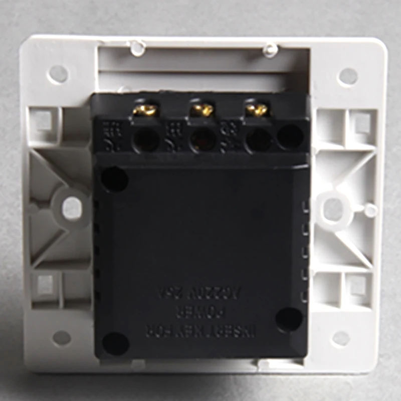5 шт. отель экономии питания переключатель Ac 220V 30A три линии настенный сенсорный