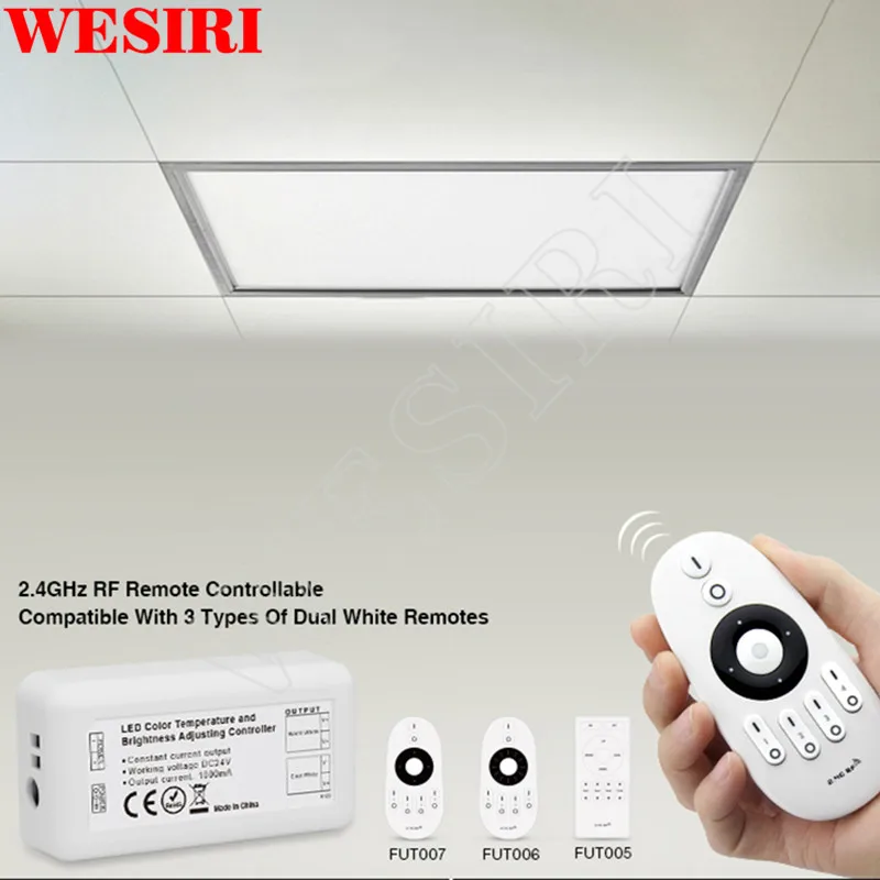 Milight FUT023 24V RF 2.4GHz 4-Zone Color Temperature Brightness Adjusting LED Dimmer Controller | Лампы и освещение