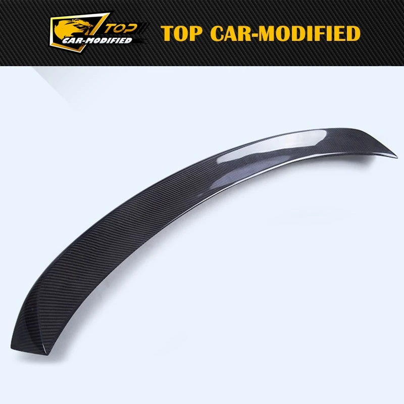 

Free shipping Carbon fiber rear trunk spoiler wing,Carbon Fiber Middle Race Spoiler for Porsche Cayenne 958 14-16