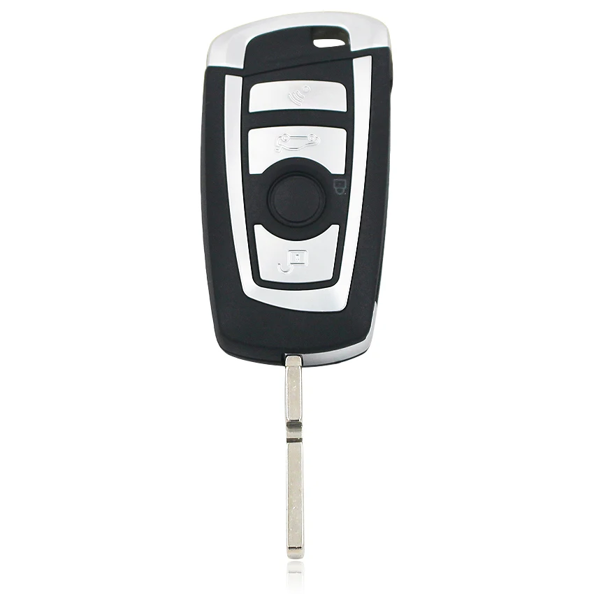 HKOBDII Folding Flip Remote Key Smart Car Fob Upgrade for BMW 1 3 5 6 Series X5 CAS2 ID7944 Chip 315MHZ with HU92 Uncut Blad | Автомобили