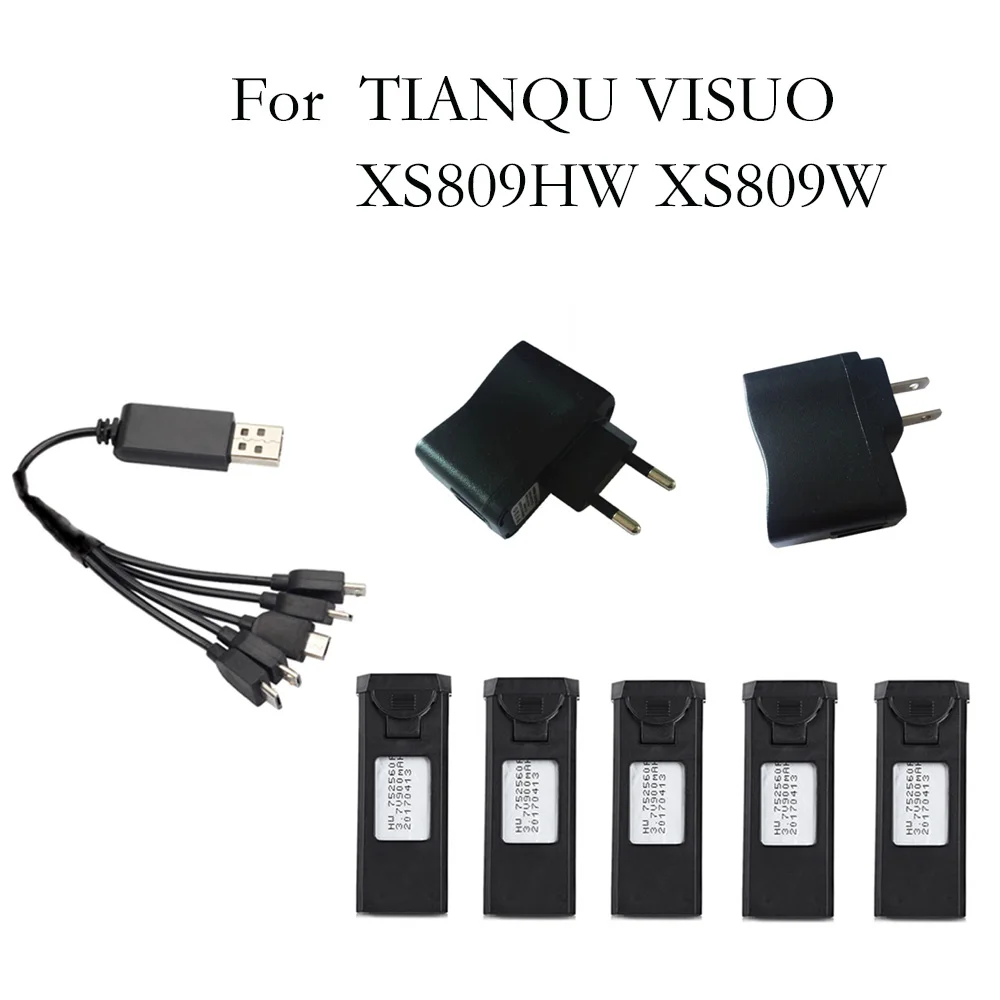 3 7 V 900mAh Lipo батарея для TIANQU VISUO XS809HW XS809W RC Quadcopter запасные части Аксессуары