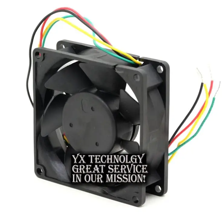 AVC P021 DC48V 0.14A 8 см 80 мм DA08025B48U 4-проводной серверный фонарь охлаждающий вентилятор