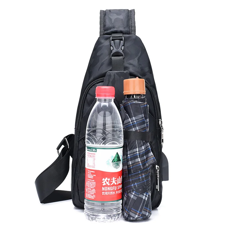 Новое поступление камуфляж Водонепроницаемый нейлон Для мужчин груди пакет Daypacks