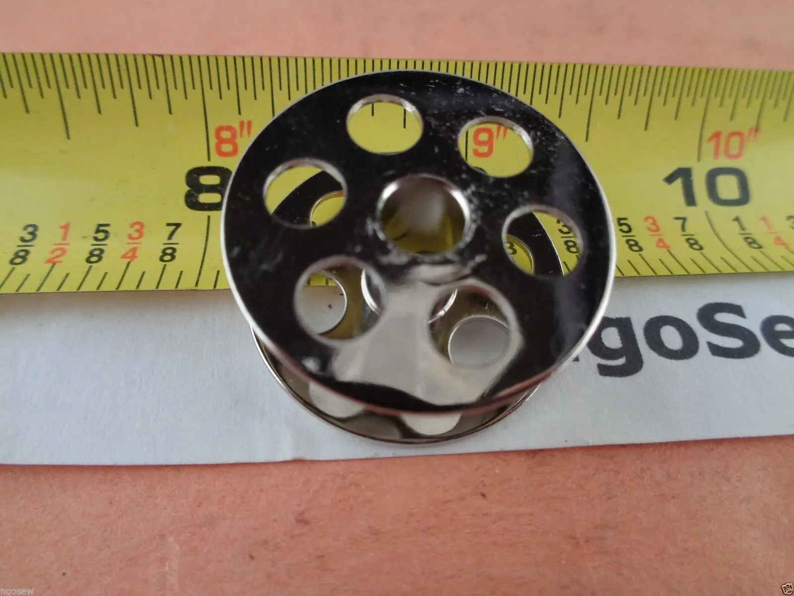 

10 LARGE METAL BOBBINS BROTHER B836 JUKI LU 563 1510 CONSEW 327RB 125 MITSUBISHI B9117-563-000