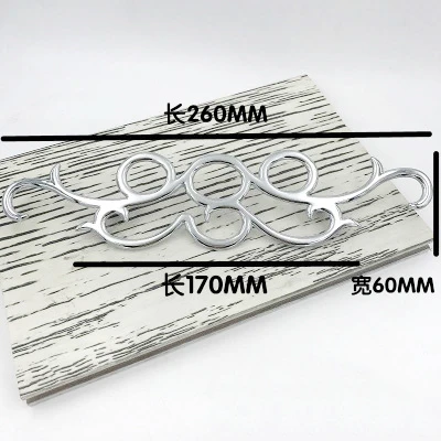 C.C.128MM Современный кухонный шкаф ящик Мебельная ручка тяга ручки Фурнитура художественный дизайн аппаратные средства ручка и ручка - Цвет: C.C.128MM