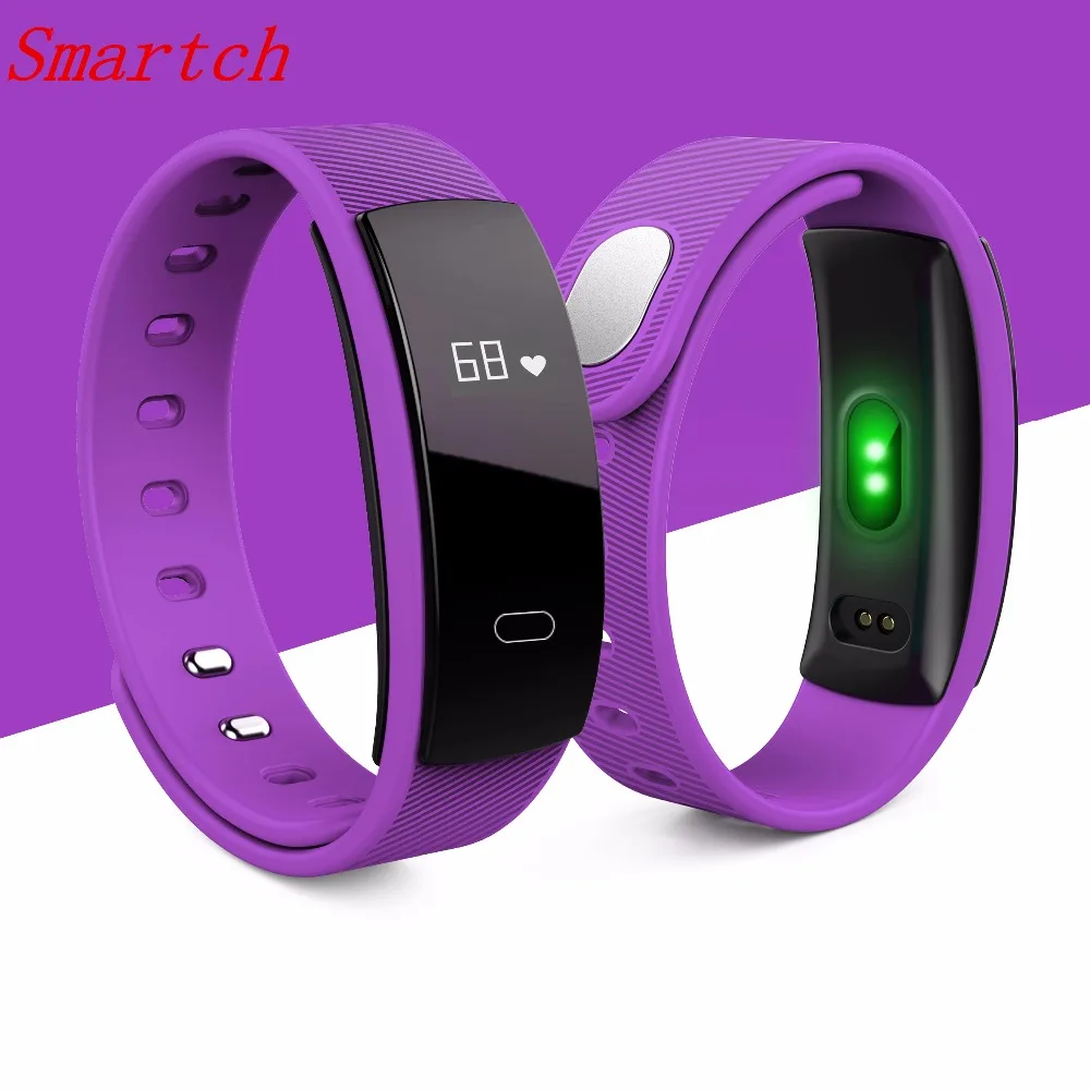 Smartch QS80 монитор сердечного ритма Смарт браслет артериального давления умный