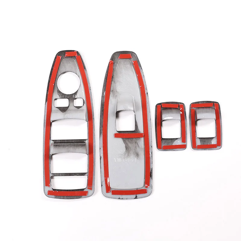 4 шт. стеклоподъемники для BMW X1 F48 2015 2016 20i 25i 25le 2016-2019 кнопки Swtich отделка рамы X2 F47 2018