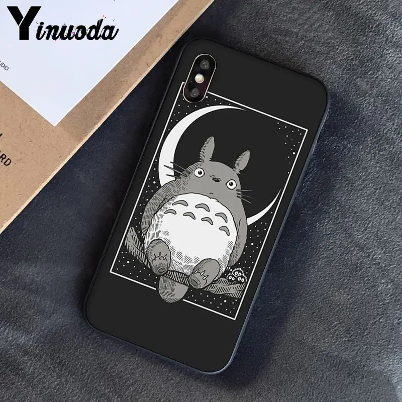 Чехол для телефона Hayao Miyazaki Totoro iPhone 13 SE 2020 6S 6plus 7 7plus 8 8Plus X Xs MAX 5 | Мобильные телефоны
