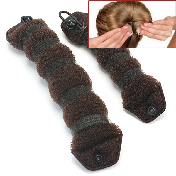 Ручная Укладка волос Updo Bun 2 шт. мягкая прическа инструмент сделай сам для женщин