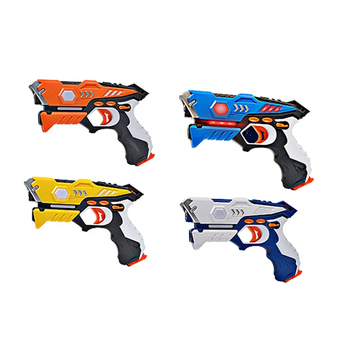 2 шт. детские игрушечные пистолеты инфракрасный лазерный тег бластер Штурмовое